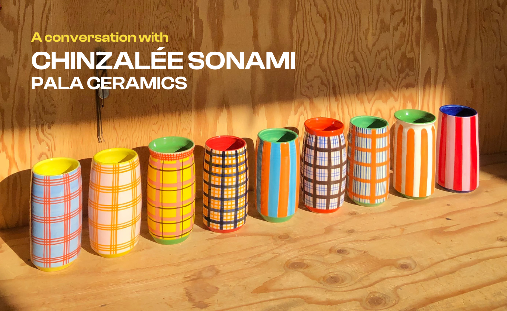 A conversation with Chinzalée Sonami of Pala Ceramics Cut Fruit